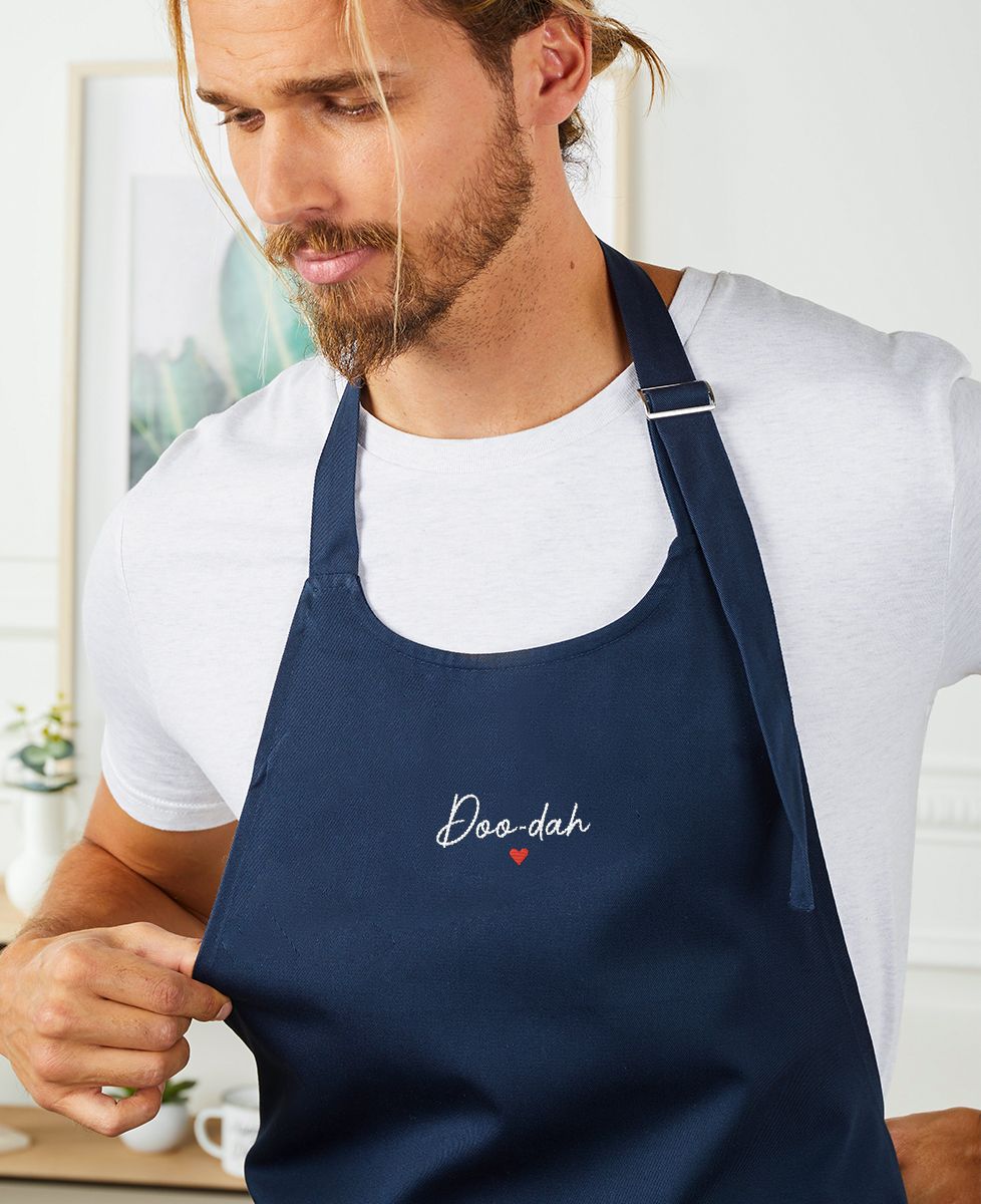 Kochschürze Bestickter Doo-dah - Papa-Geschenke