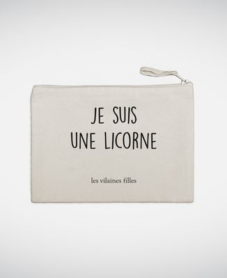 Pochette Je suis une licorne