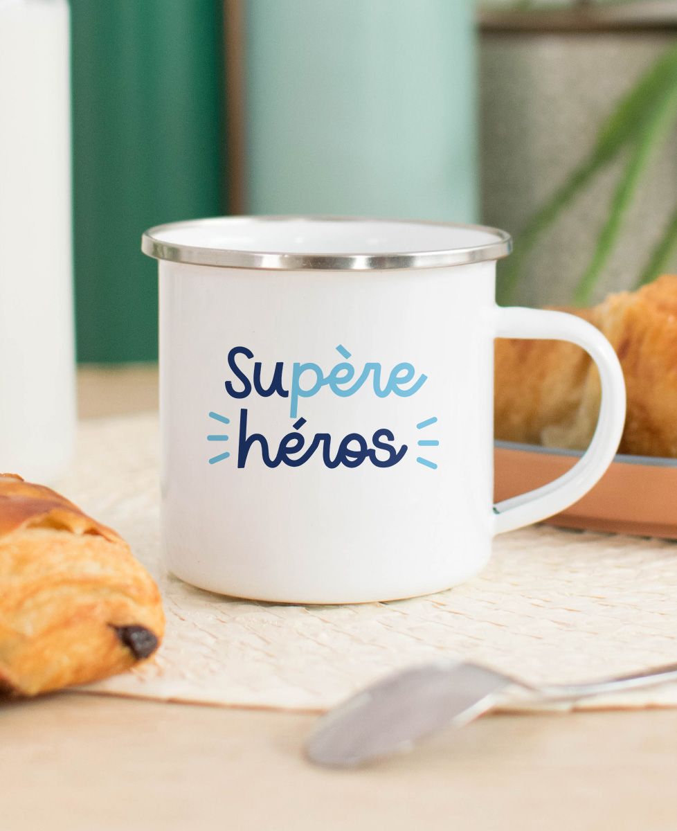 Mug suPère héros II - Cadeaux Papa