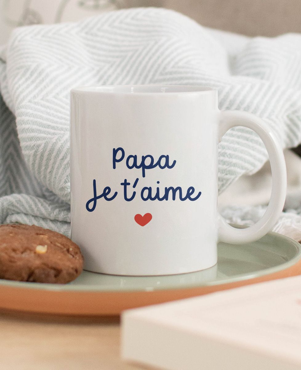 Mug Papa je t'aime - Cadeaux Papa