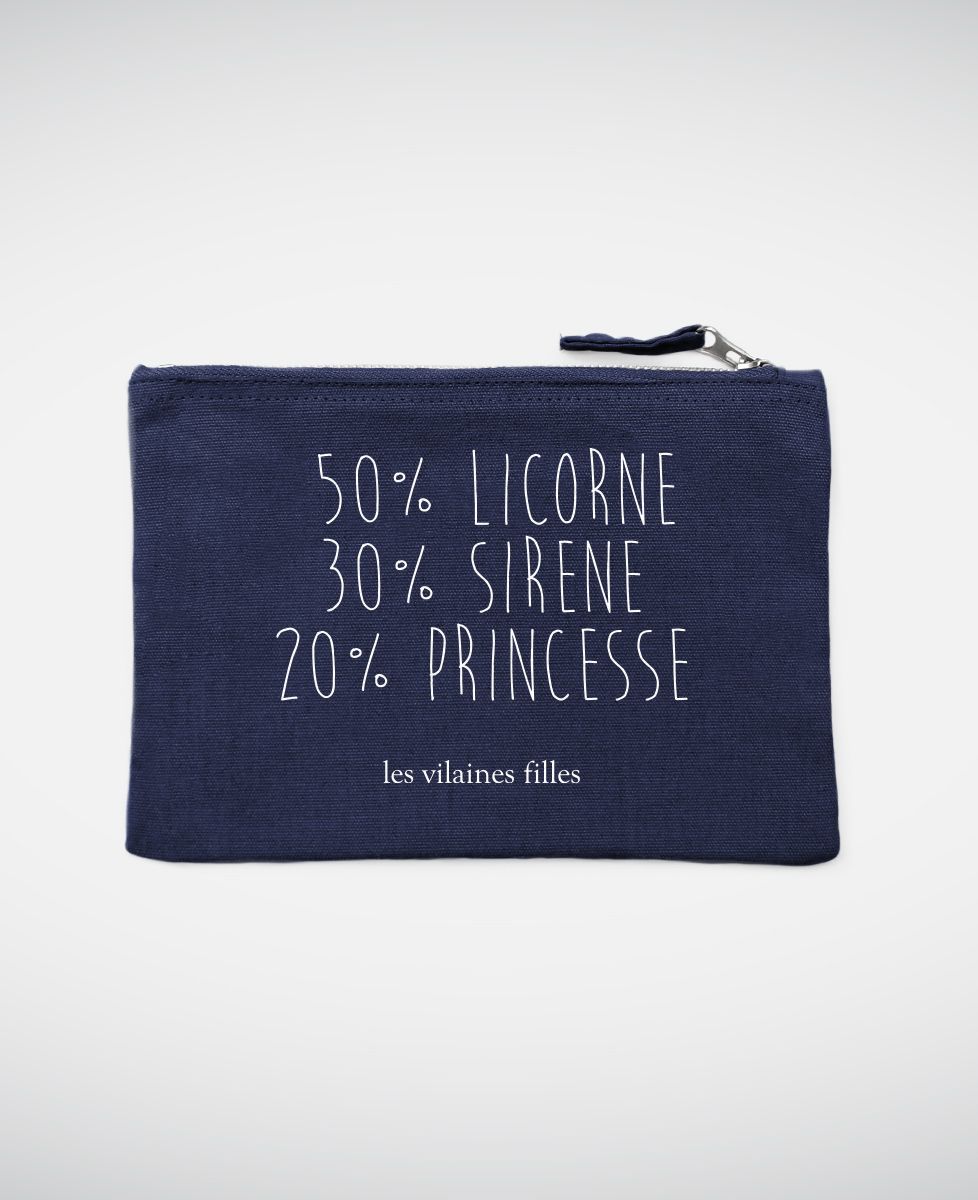Pochette 50% licorne