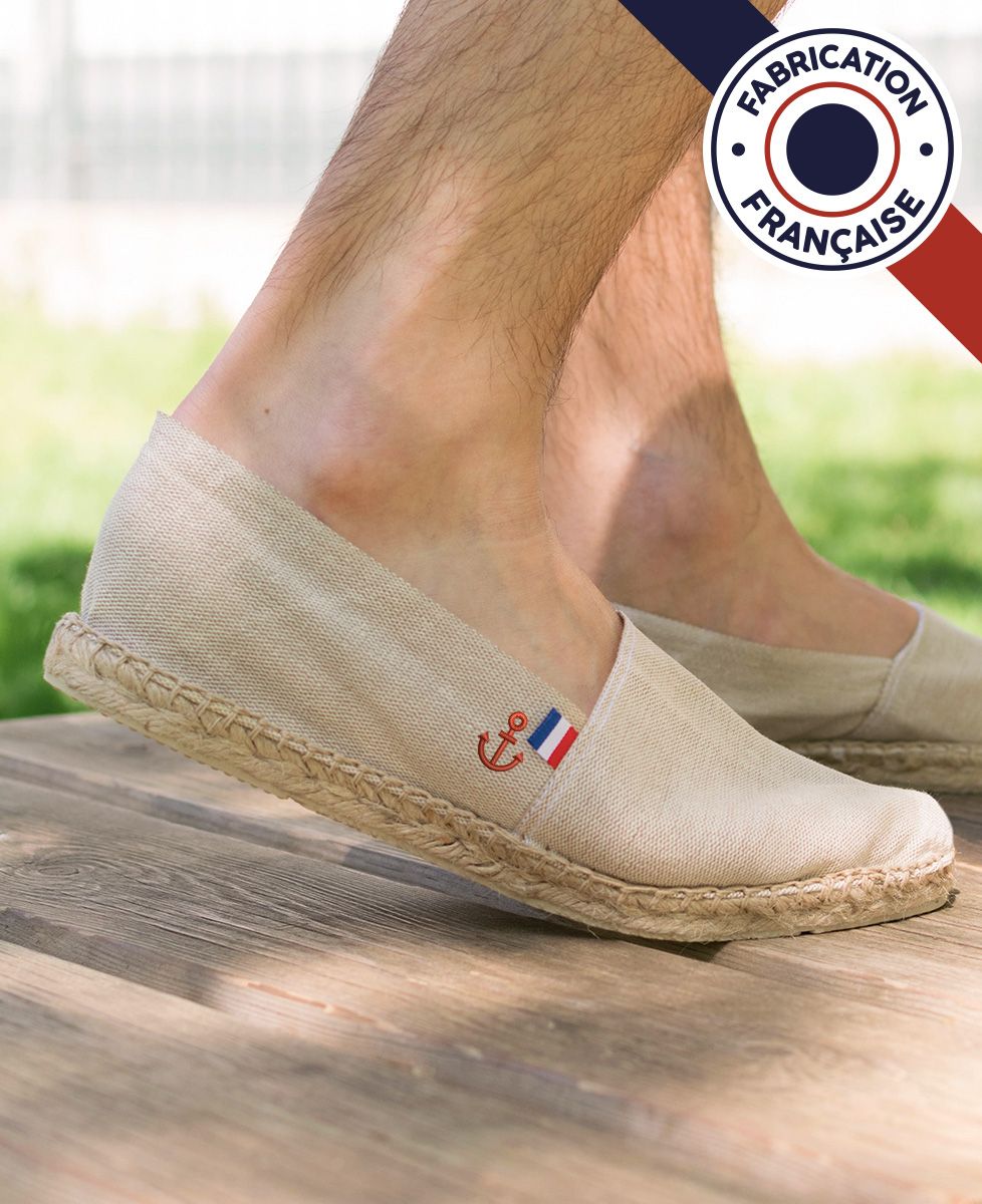 Espadrille Petite Ancre (brodé)