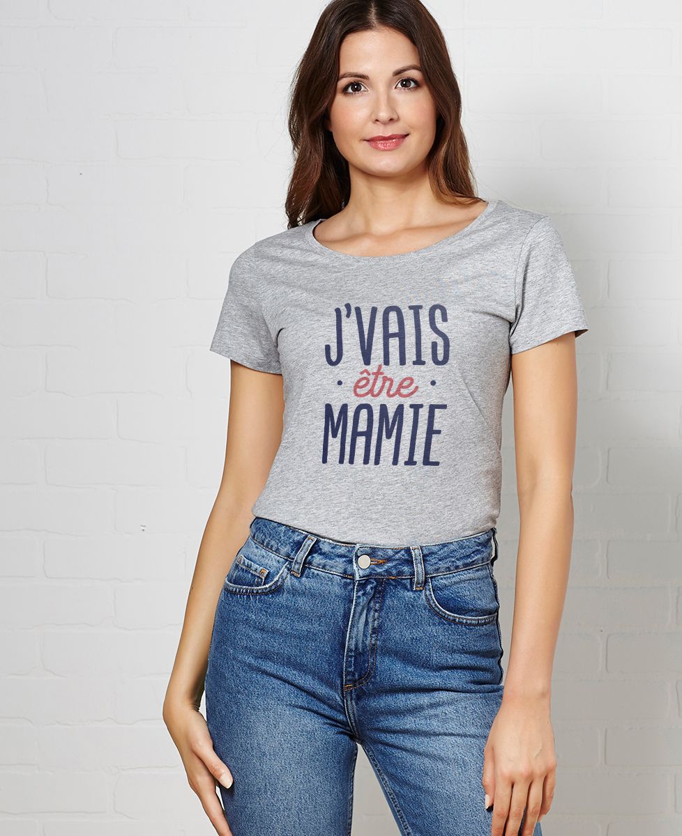 T-Shirt femme J'vais être mamie