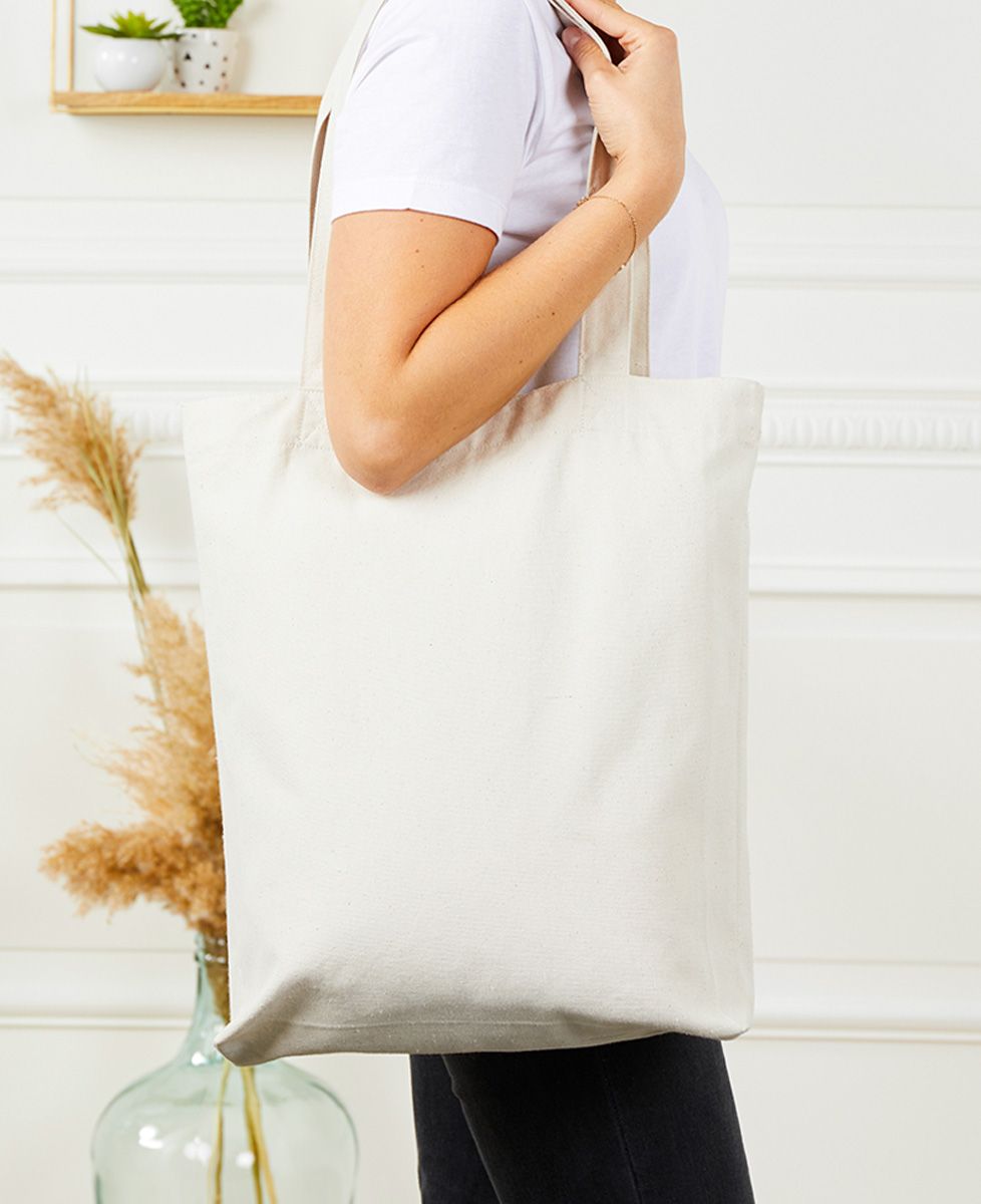 Tote bag Familie in auto gepersonaliseerd