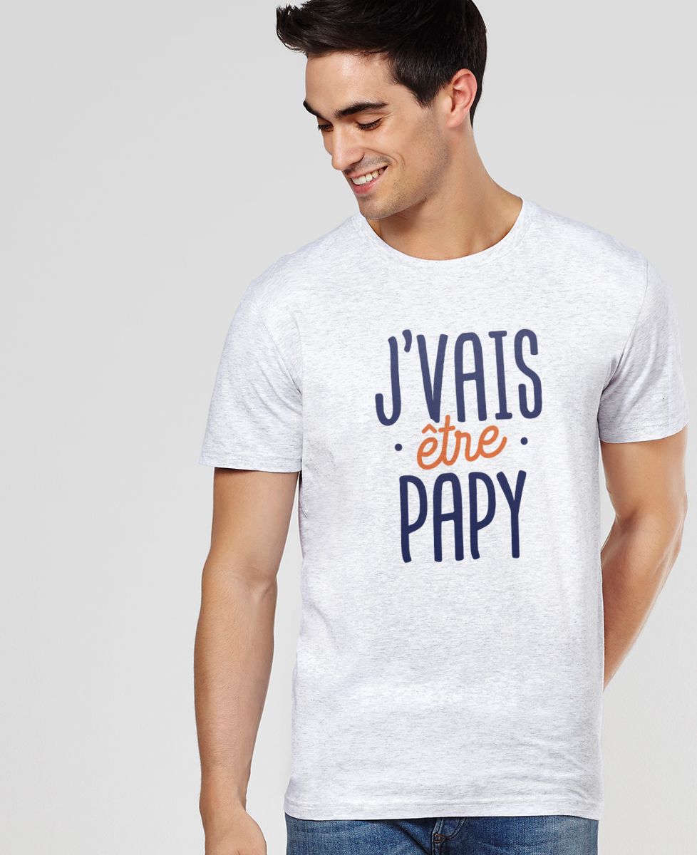 T-Shirt homme J'vais être papy