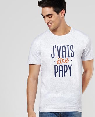 T-Shirt homme J'vais être papy