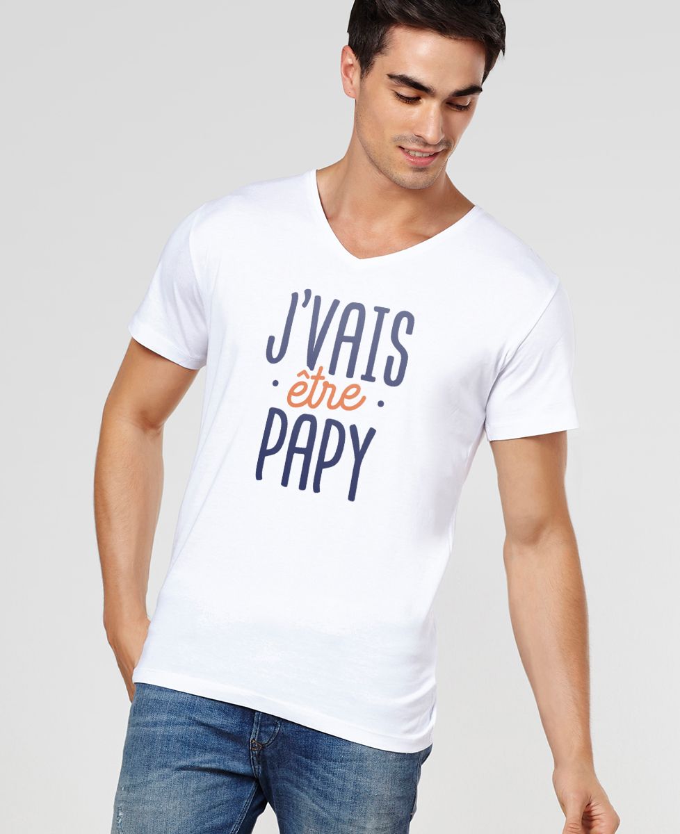 T-Shirt homme J'vais être papy
