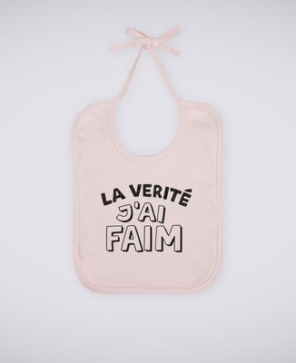 Bavoir La vérité j'ai faim