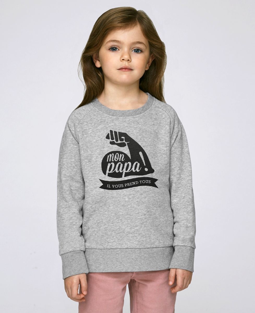 Sweatshirt enfant Mon Papa