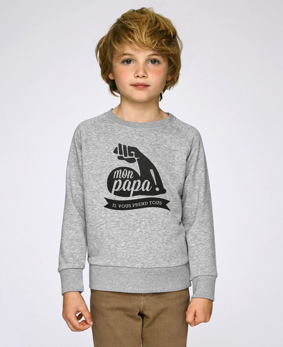 Sweatshirt enfant Mon Papa