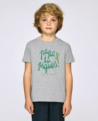 T-Shirt enfant Papa tu piques