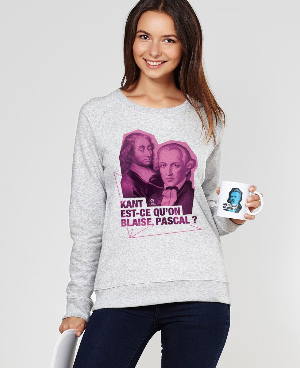 Sweatshirt femme Kant Cut - Cadeaux Couple