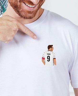 T-Shirt für Männer Persönlicher Fußballspieler - Sport, Papa-Geschenke, Fußball