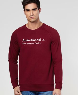 Sweatshirt homme Apérotionnel