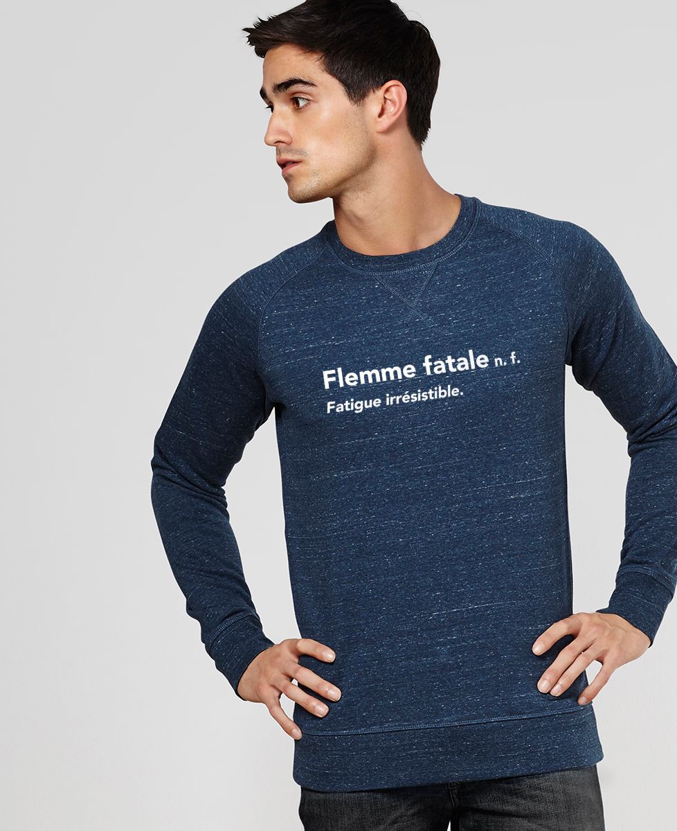 Sweatshirt homme Flemme fatale