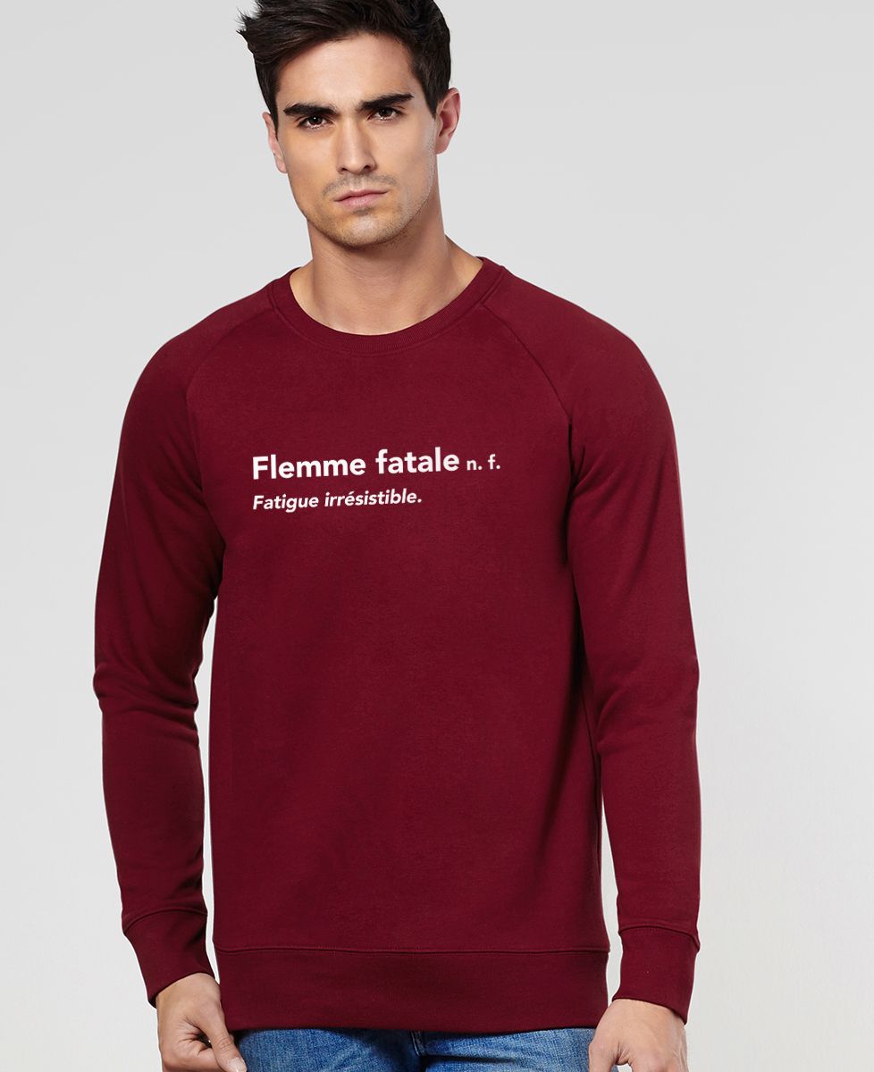 Sweatshirt homme Flemme fatale
