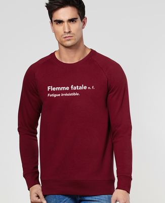 Sweatshirt homme Flemme fatale