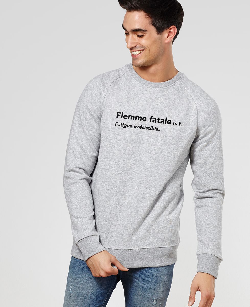 Sweatshirt homme Flemme fatale