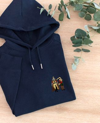 Hoodie femme Visiteurs (brodé) - Films & Séries