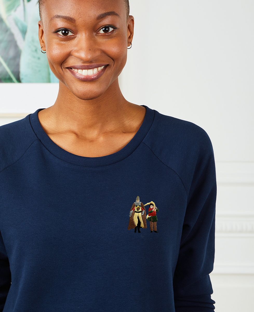 Sweatshirt femme Visiteurs (brodé) - Films & Séries