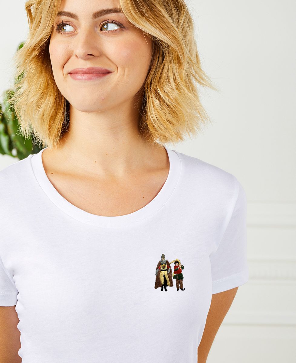 T-shirt femme Visiteurs (brodé) - Films & Séries