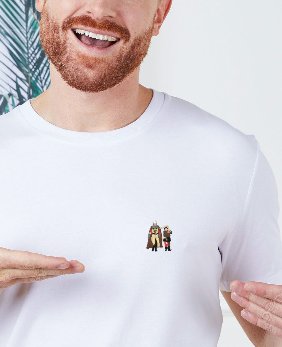 T-shirt homme Visiteurs (brodé) - Films & Séries