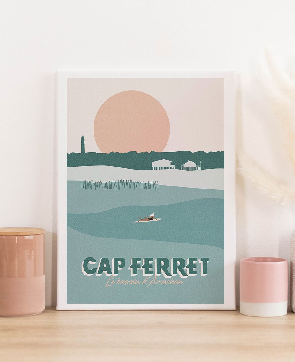 Impression sur toile Cap Ferret