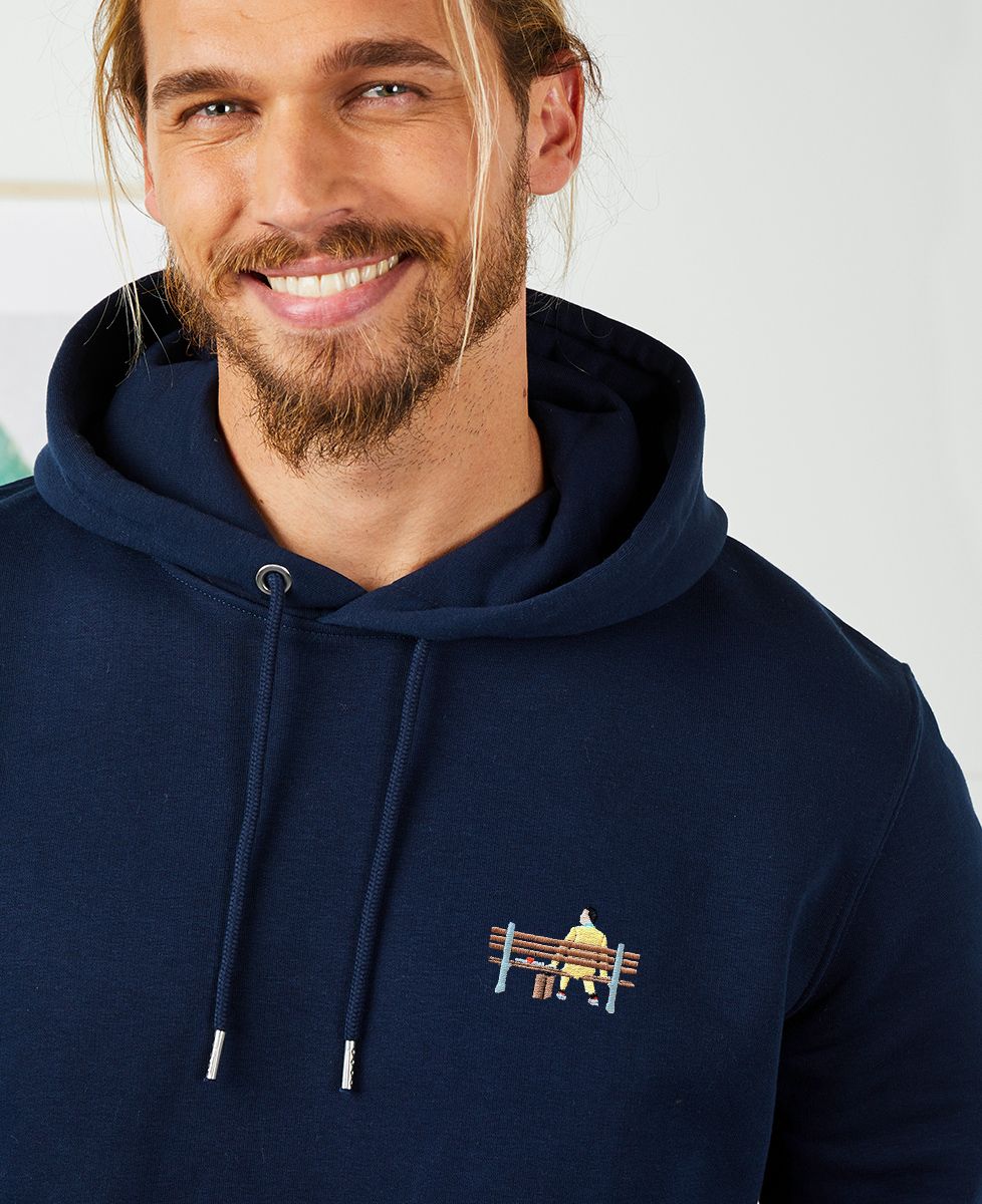 Men's hoodie Forrest (embroidered) - Movies & Series