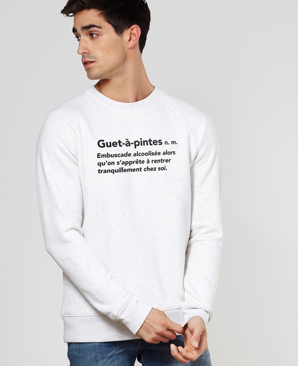 Sweatshirt homme Guet-à-pintes