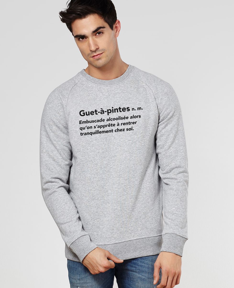 Sweatshirt homme Guet-à-pintes