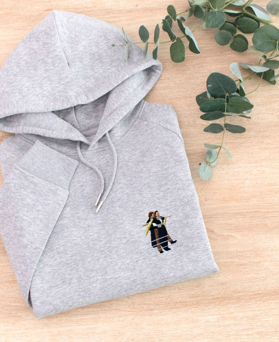 Hoodie voor dames Titanic (geborduurd) - Films en series
