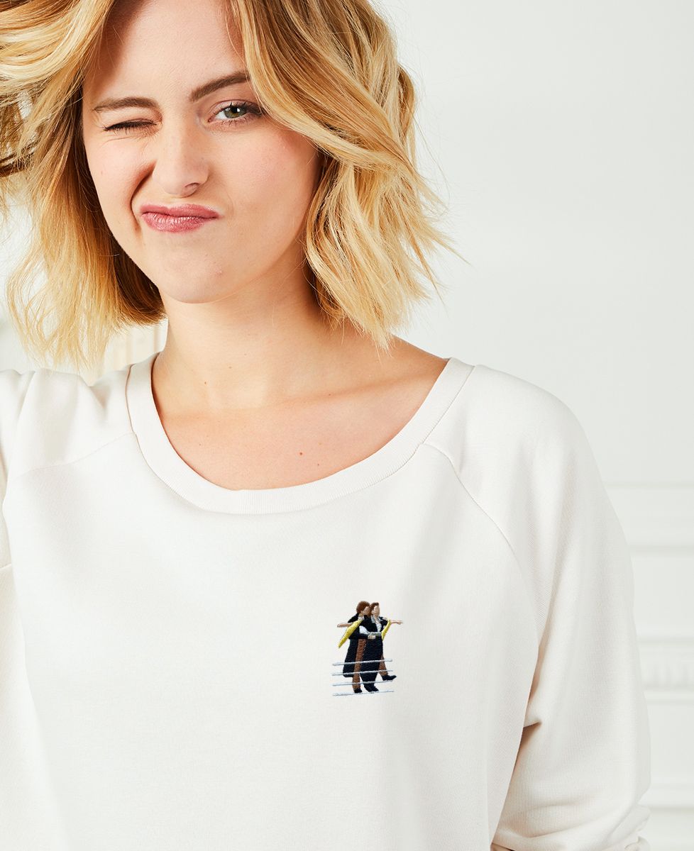 Sweatshirt Frau Titanic (gestickt) - Filme & Serien