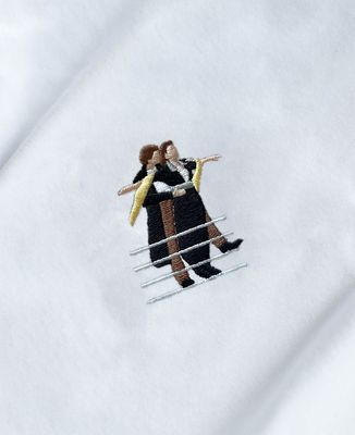 T-Shirt für Männer Titanic (gestickt) - Filme & Serien
