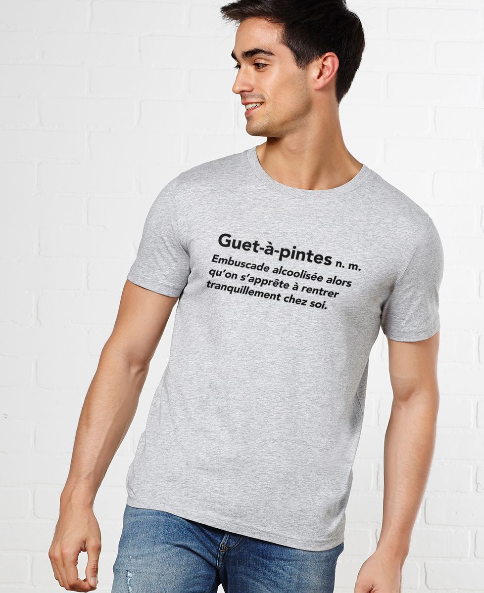 T-Shirt homme Guet-à-pintes