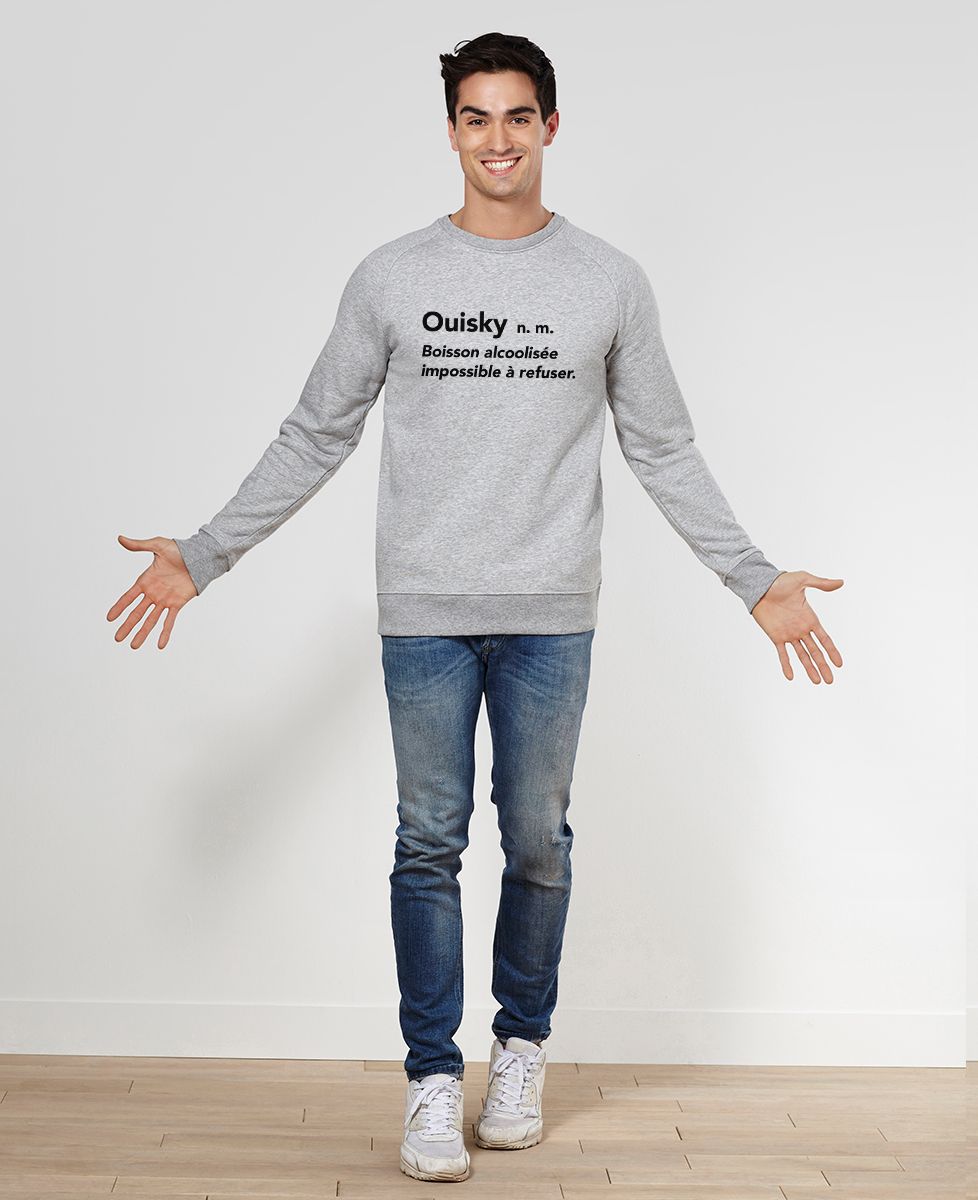 Sweatshirt homme Ouisky