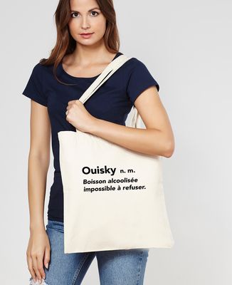 Tote bag Ouisky
