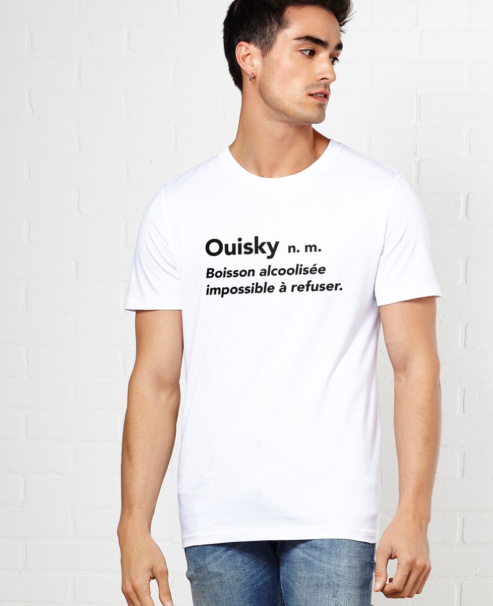 T-Shirt homme Ouisky