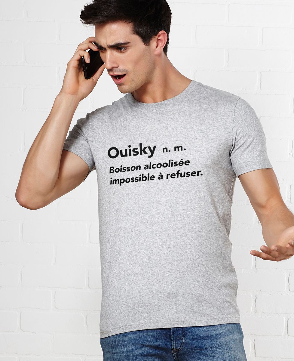 T-Shirt homme Ouisky