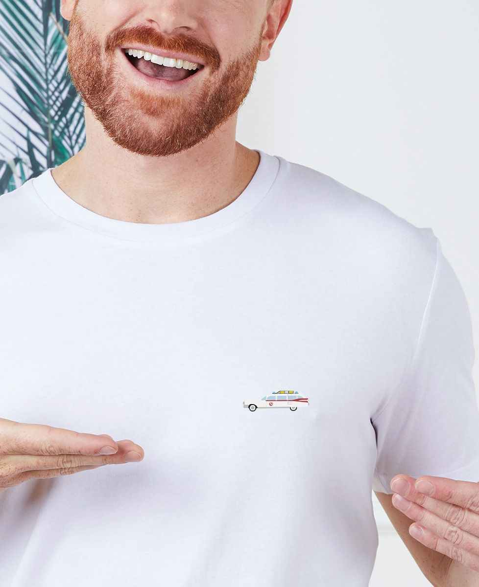 Heren-T-shirt Spokenjagers (geborduurd) - Films en series