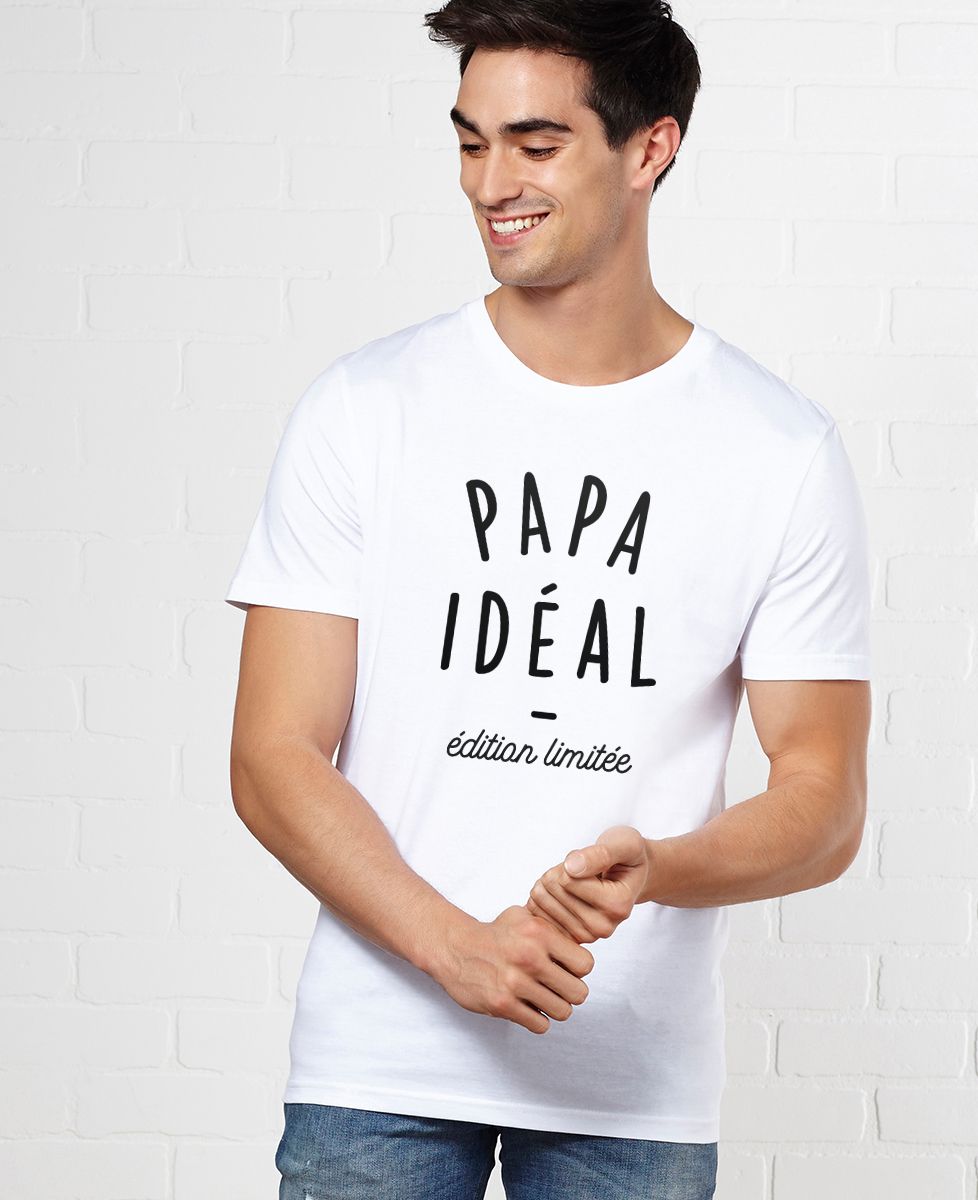 T-Shirt homme Papa idéal édition limitée