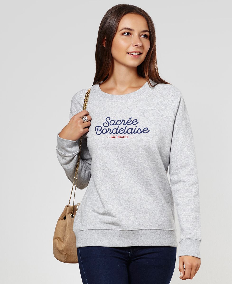Sweatshirt femme Sacrée bordelaise