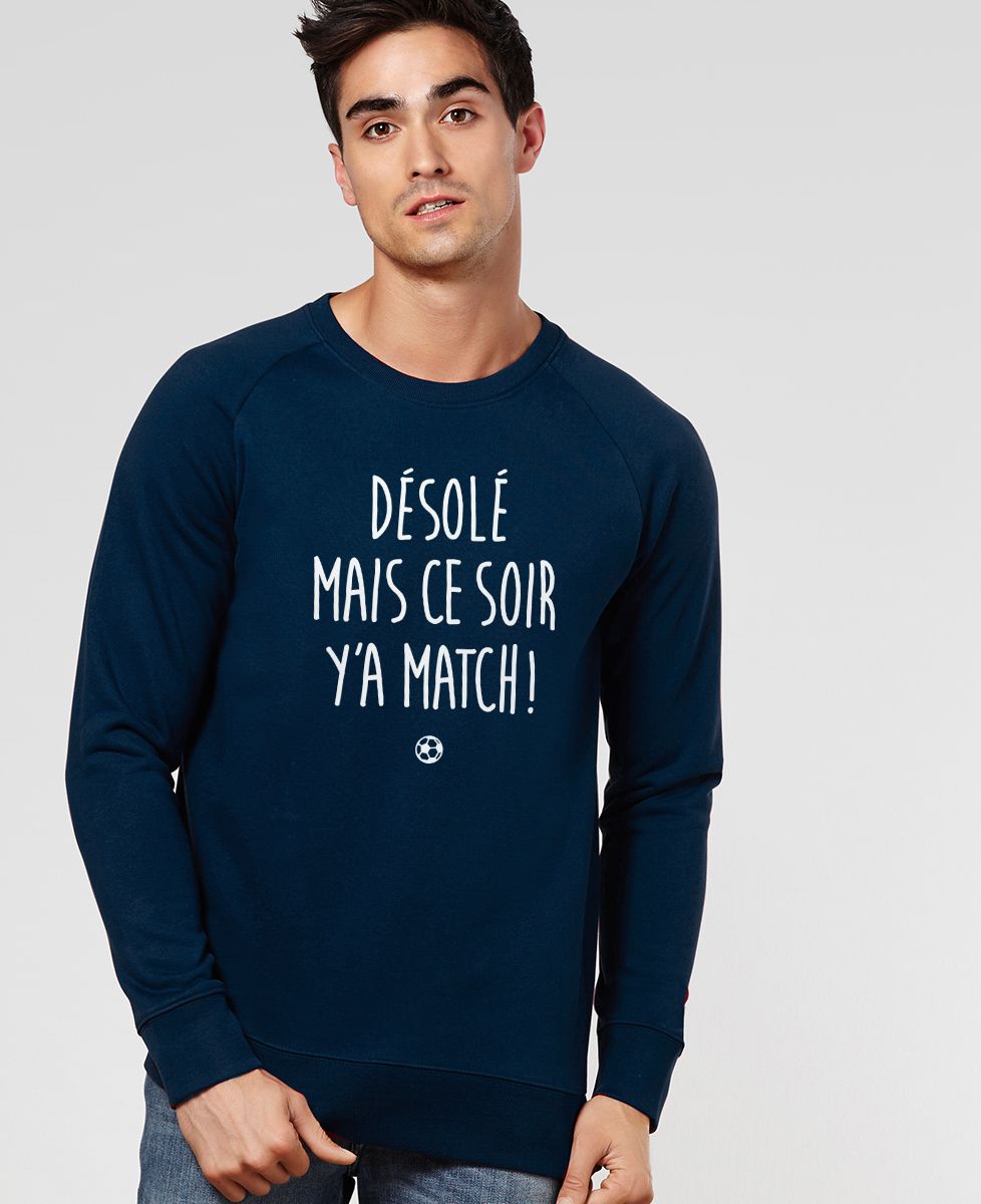 Sweatshirt homme Y'a match
