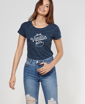T-Shirt femme Je ne vieillis pas