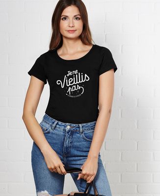 T-Shirt femme Je ne vieillis pas