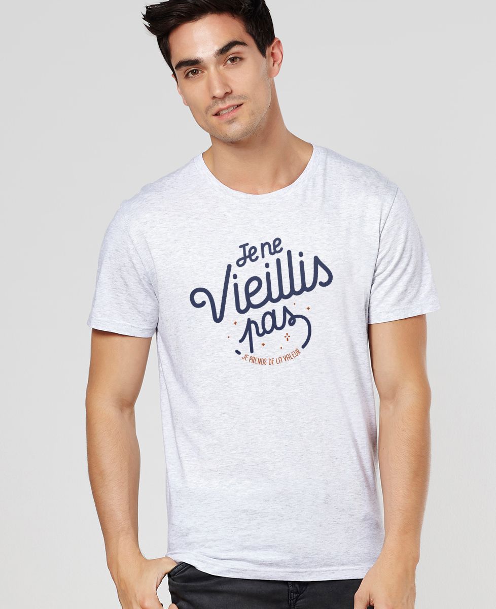 T-Shirt homme Je ne vieillis pas