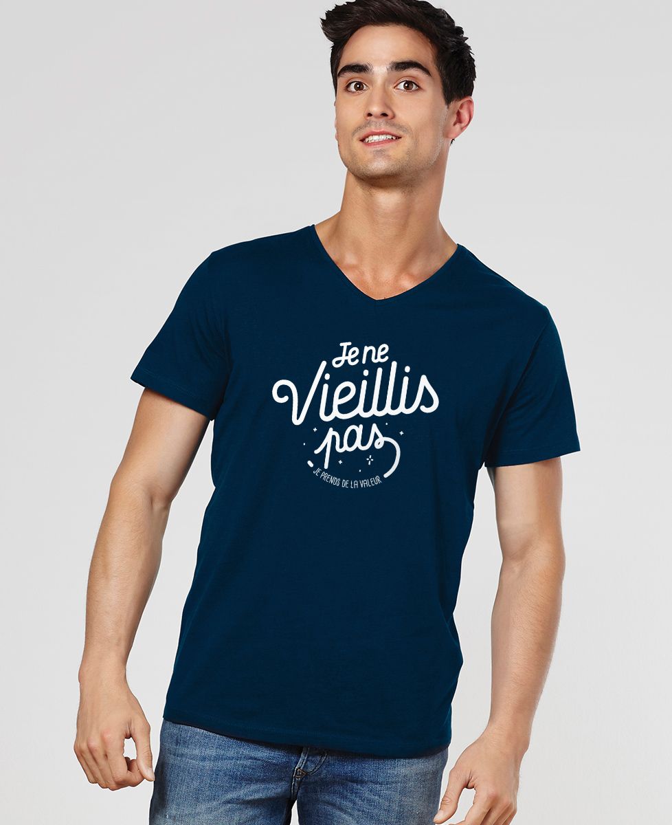 T-Shirt homme Je ne vieillis pas