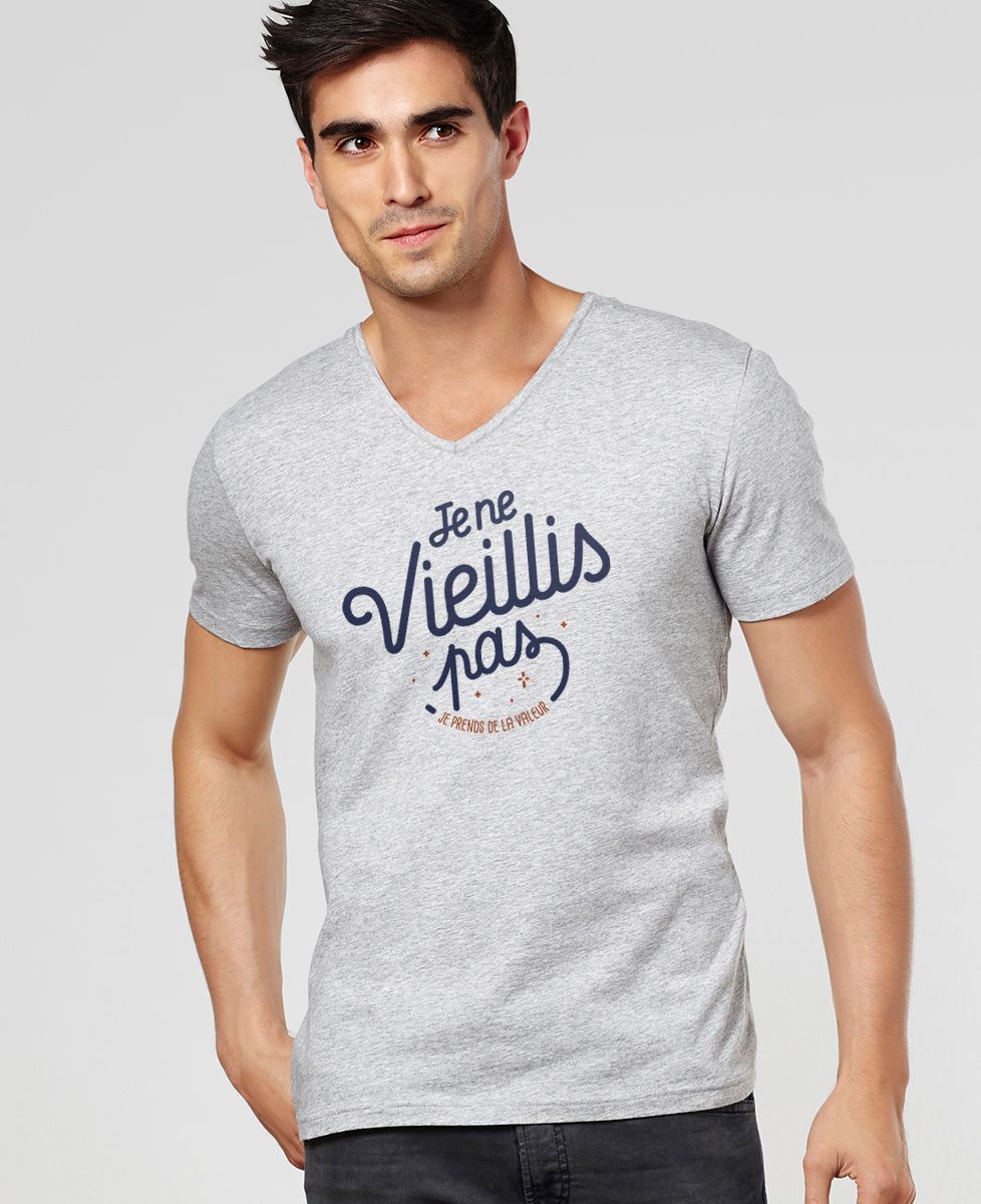 T-Shirt homme Je ne vieillis pas