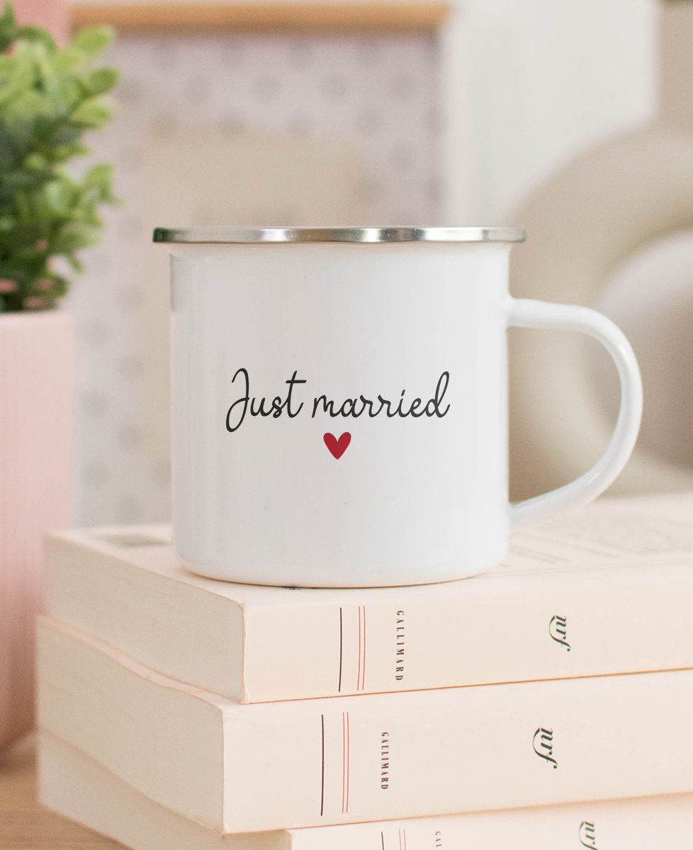 Taza Recién casado - Regalos para parejas, Boda