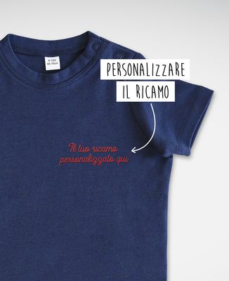 Ricamo Magliette Con Scritta Personalizzata Maglietta Ricamata