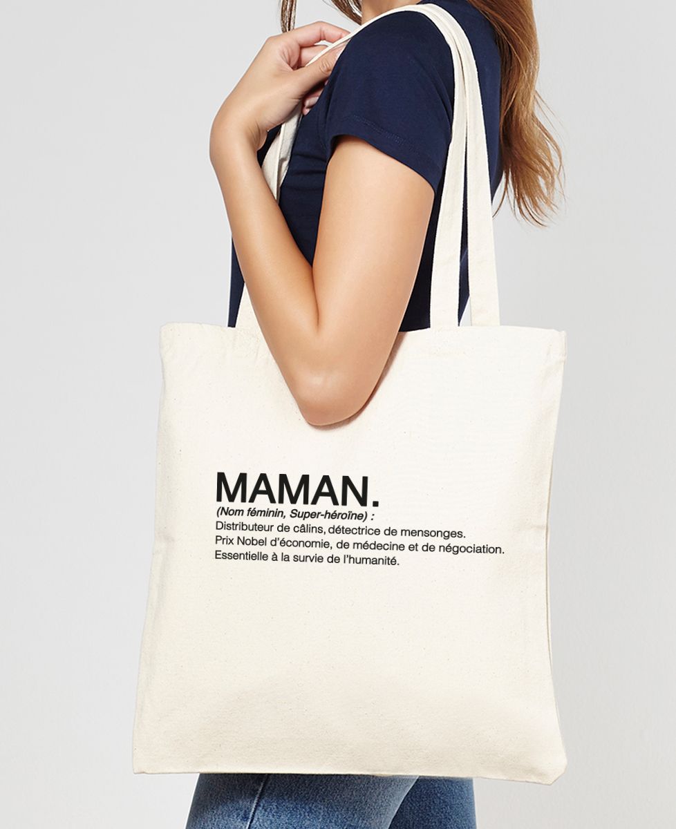 Tote bag Maman définition